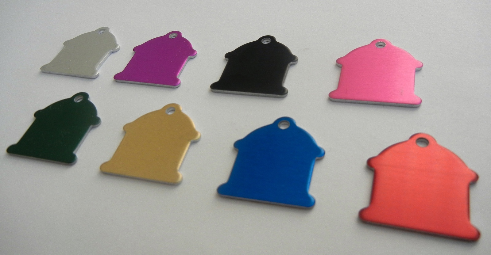 CUSTOM ENGRAVED PERSONALIZED PET TAG ID DOG CAT NAME TAGS DOUBLE SIDE