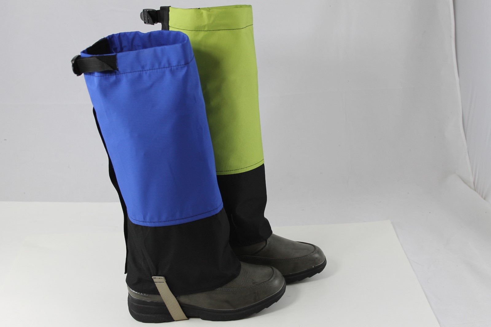 Blue Waterproof Oxford Gaiters Leg Cover Skiing Walking Hiking snowshoe