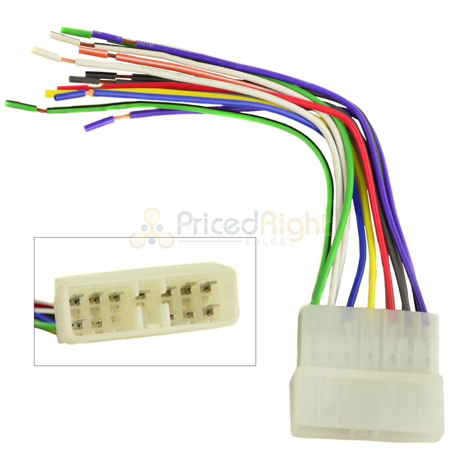 Wire Harness Adapter For 1988-1996 Jeep Aftermarket Radio Stereo Installation