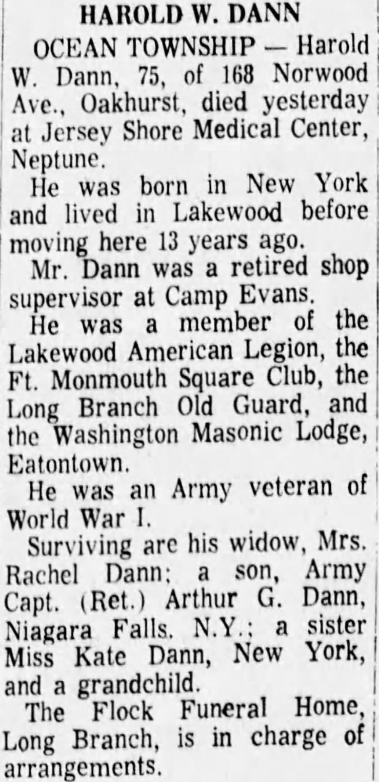 WWI Army Book History of The 77th Division 1919 First Ed Mess Sergeant H.W. DANN