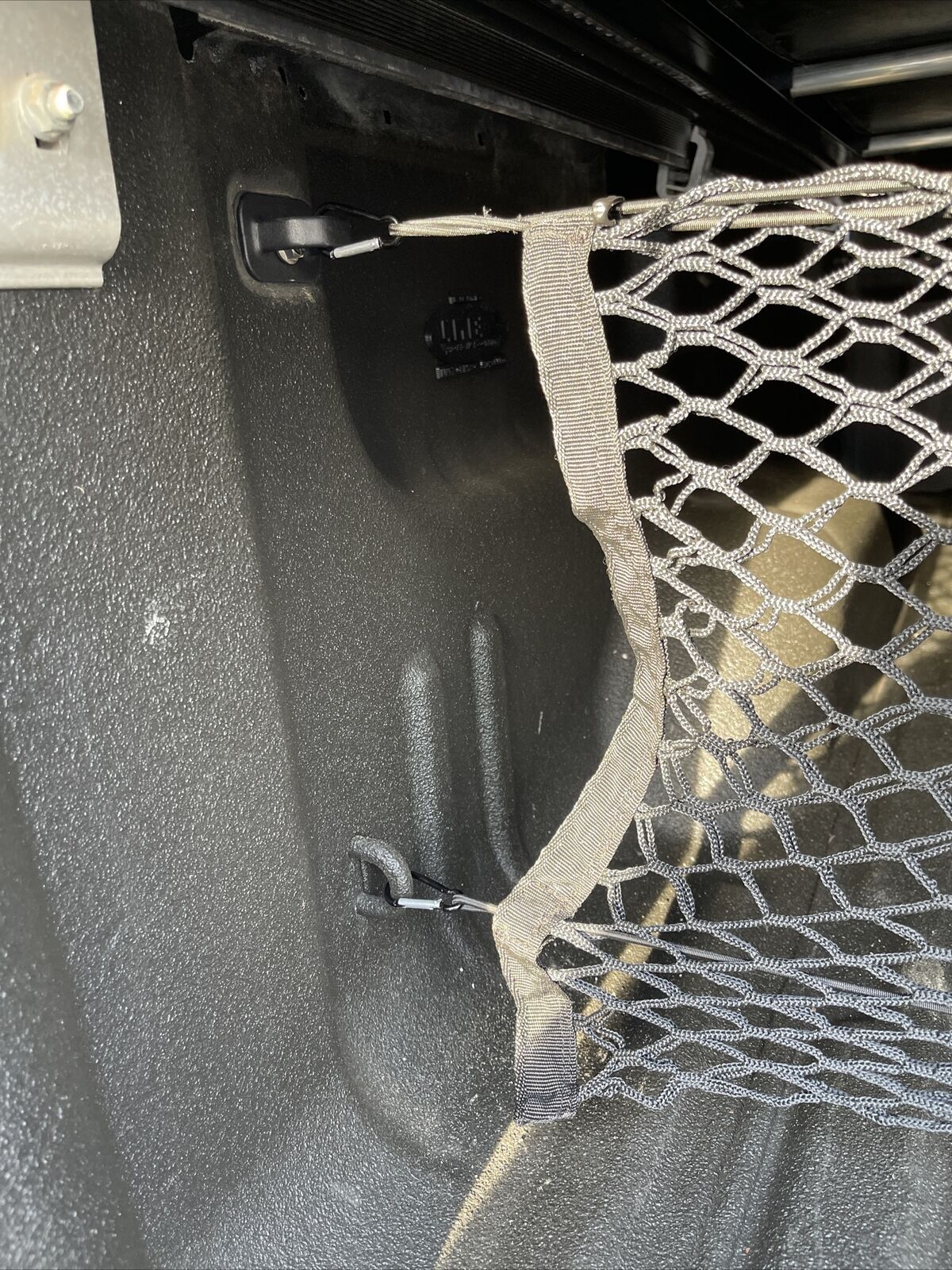 Rear Trunk Envelope Style Cargo Net for CHEVY SILVERADO GMC SIERRA 2013-2024 New