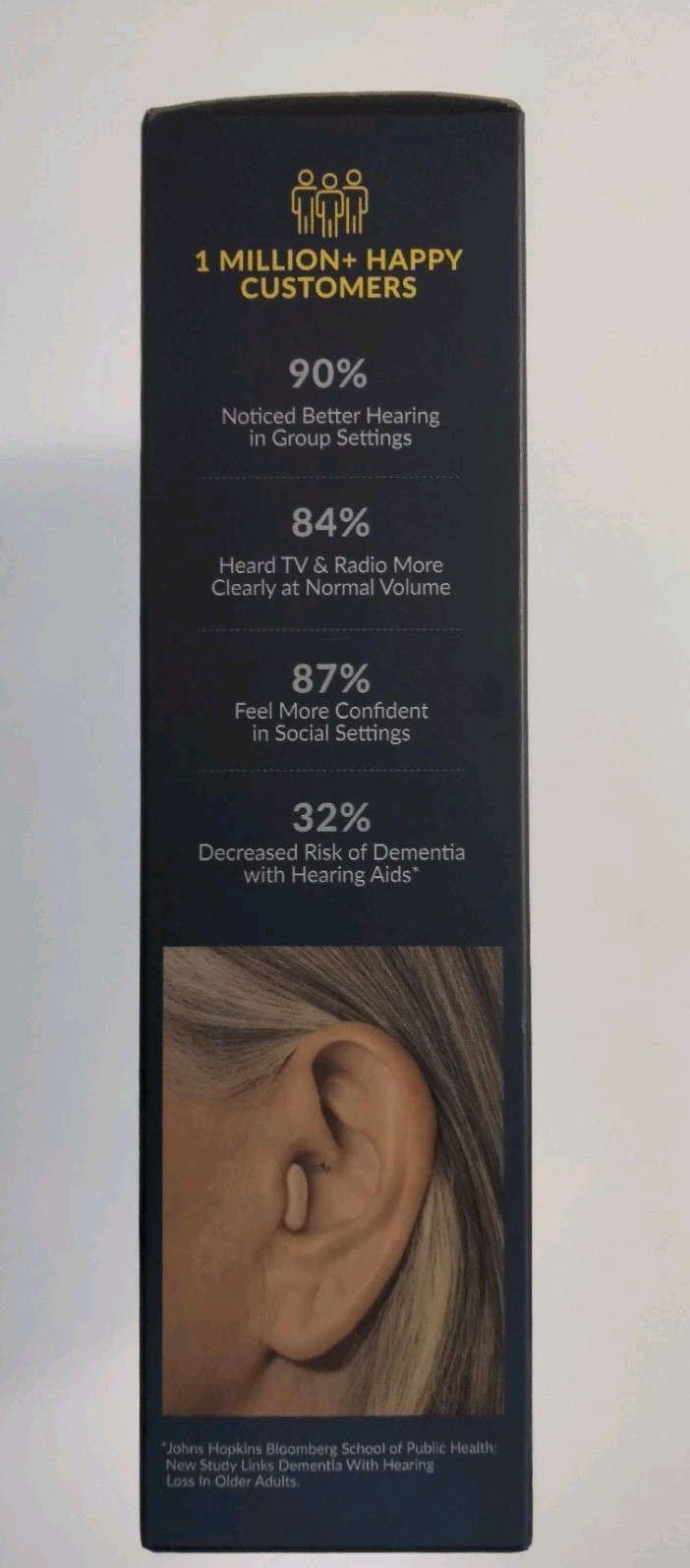 🔥 Audien ATOM X Wireless Rechargeable OTC Hearing Aid TOUCH SCREEN NEWEST MODEL