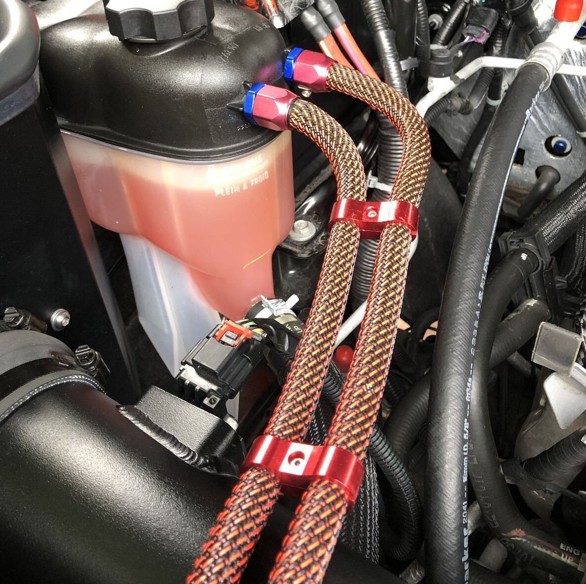 ALL SIZES & COLORS 5 FT - 100 FT. Expandable Cable Sleeving Braided Tubing LOT