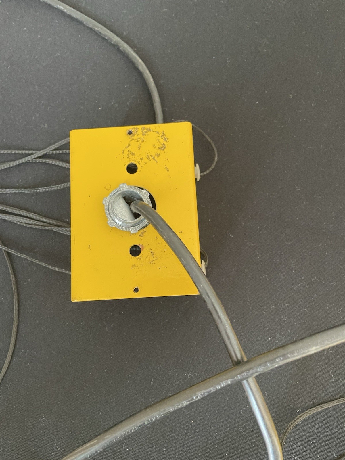 Vintage Hanging Lamp by Rodney Kinsman for Bieffeplast Postmodern Italy yellow