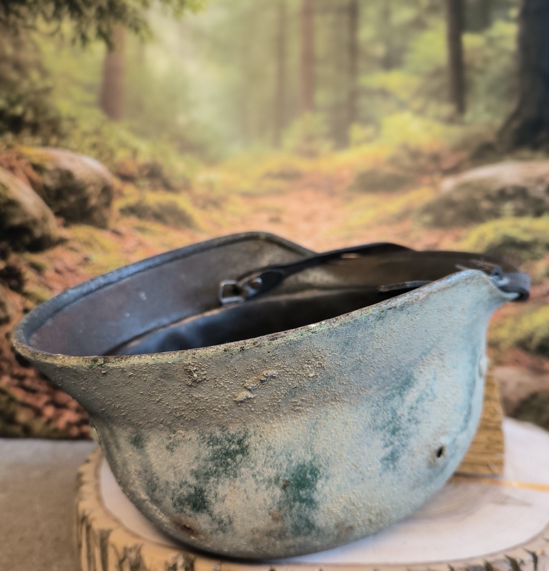 Helmet german original nice helmet M40 original WW2 WWII size 66