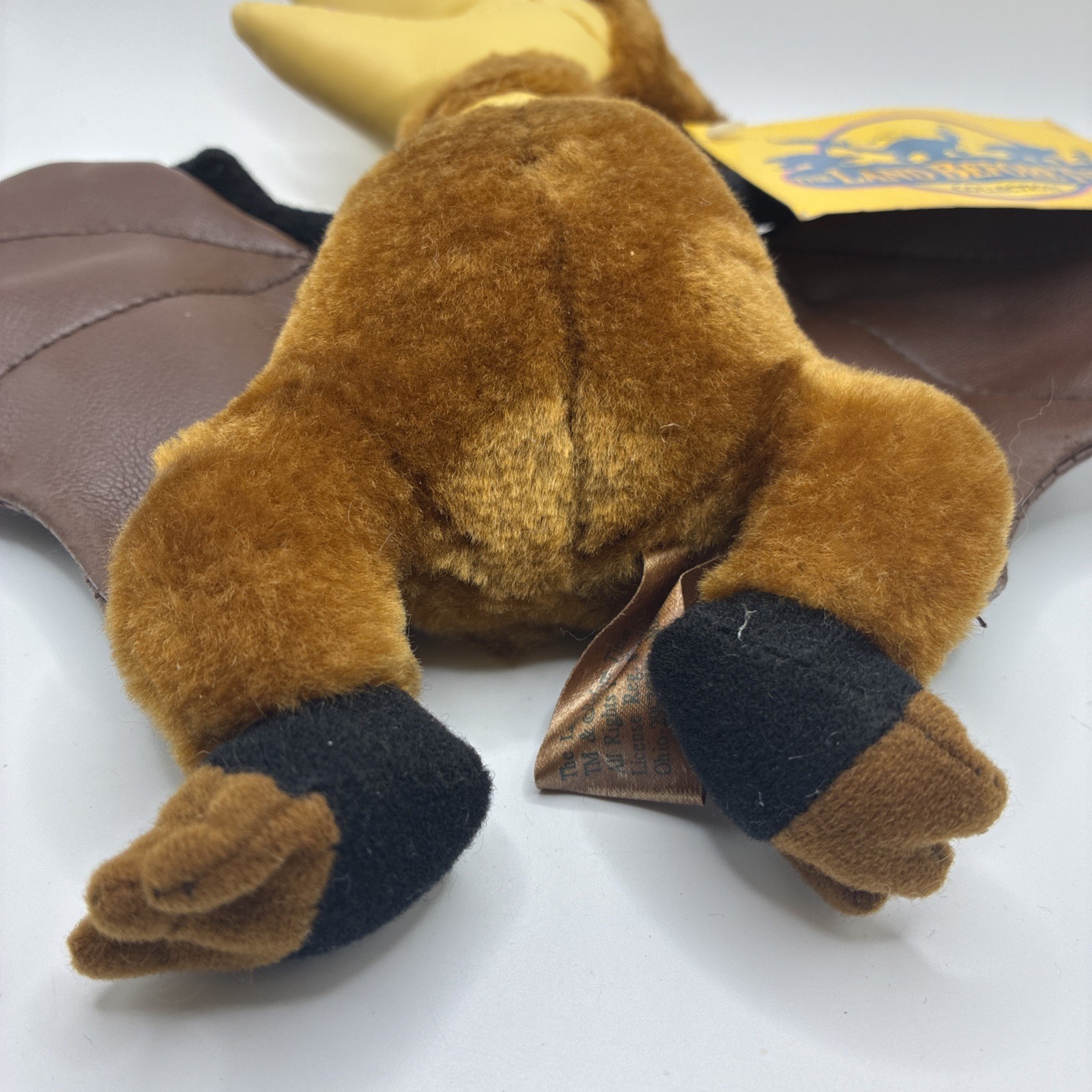 Vintage Petrie Land Before Time Plush Soft Toy Tags HTF READ!!!