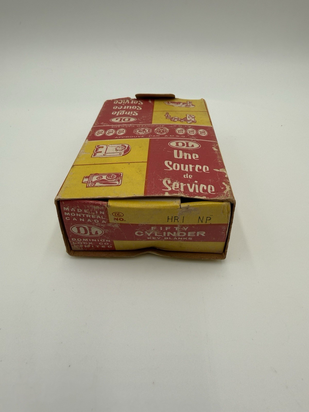 Vintage Lot of 62 ILCO And DL Uncut Key Blanks HR1 Made In Usa