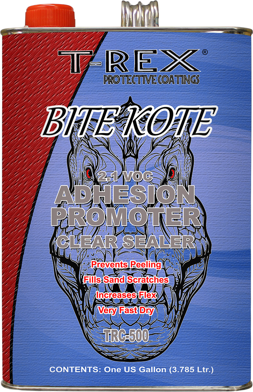 Adhesion Promoter Clear Sealer, Use on Plastic, Primer, Paint, TRC-500, 1 Gallon