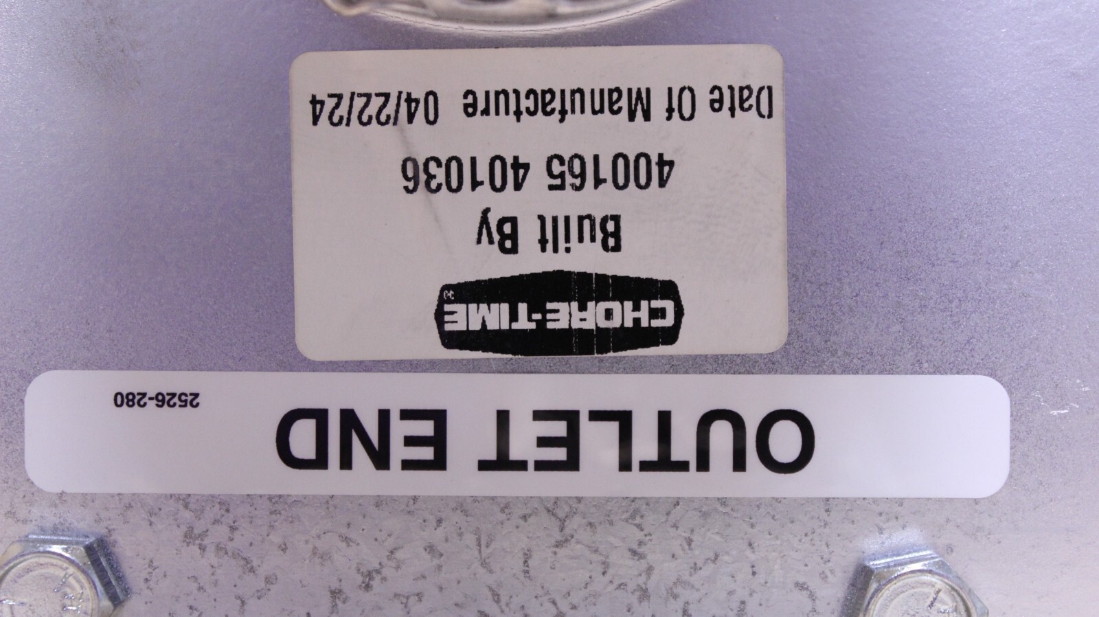 Chore-Time Flex Auger MDL 90 Straight Through Tandem Lower Boot 36434