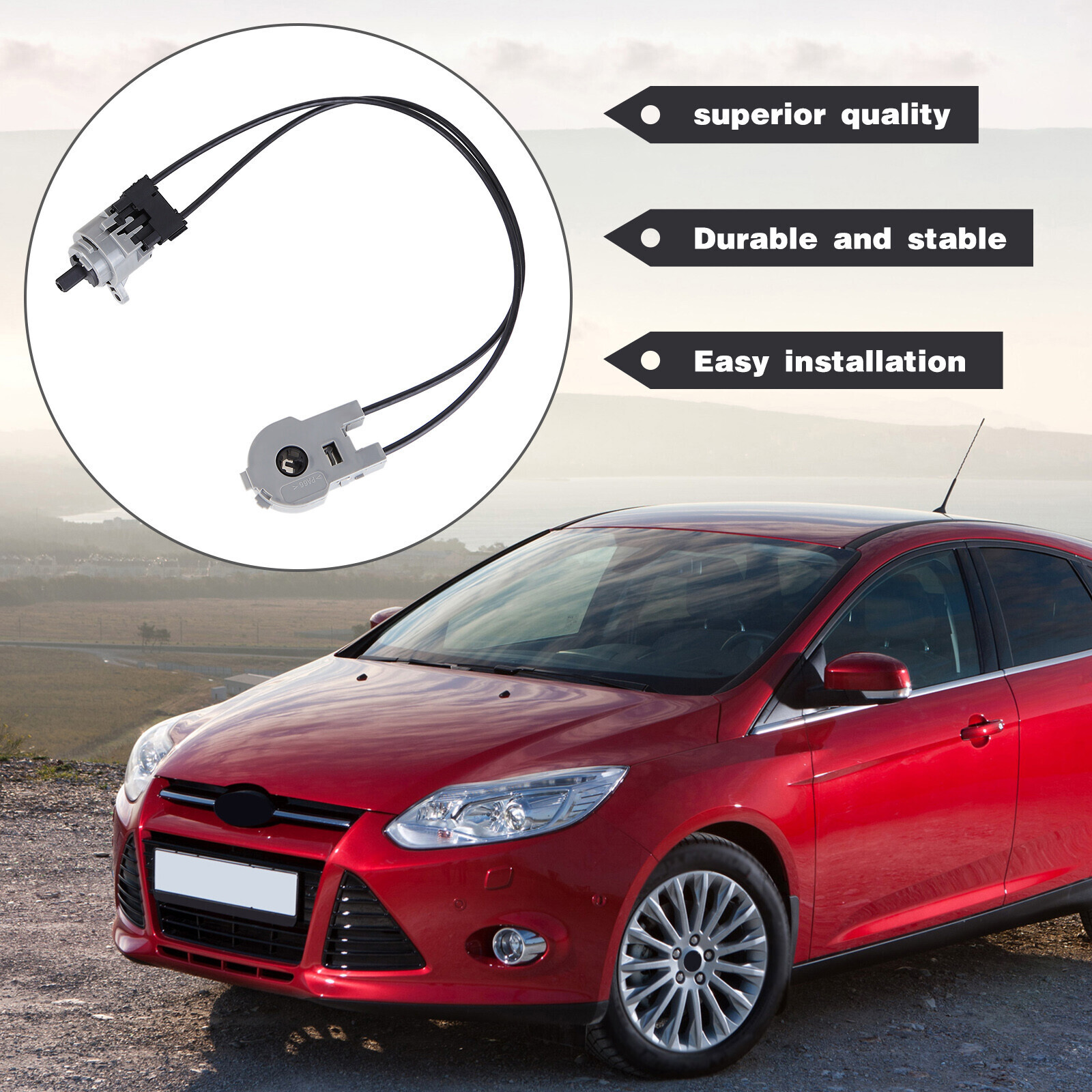 For 2000-2007 Ford Focus A/C Vent Floor Defrost Heater Cable Control Switch