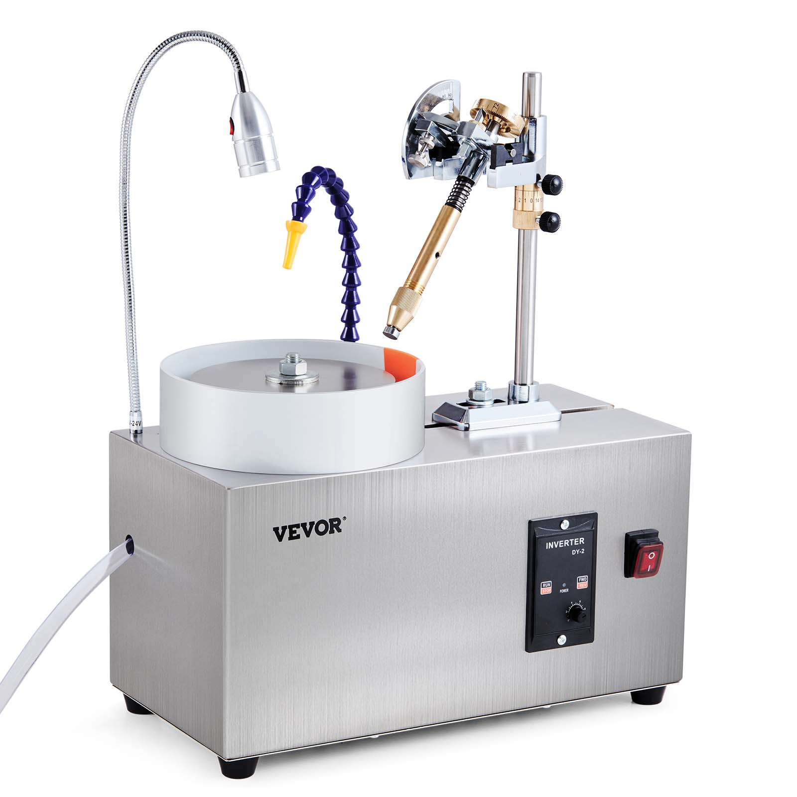 VEVOR Gem Faceting Machine 180W Jade Grinding Polishing 2980RPM Rock Polisher