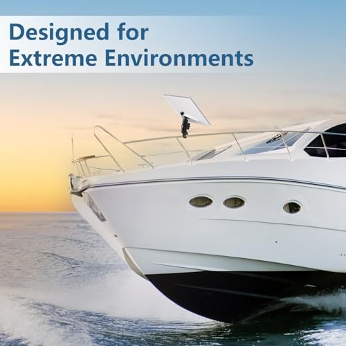 Starlink Mini Mount, Clamp RV Pole Mount, Adjustable Clamp for