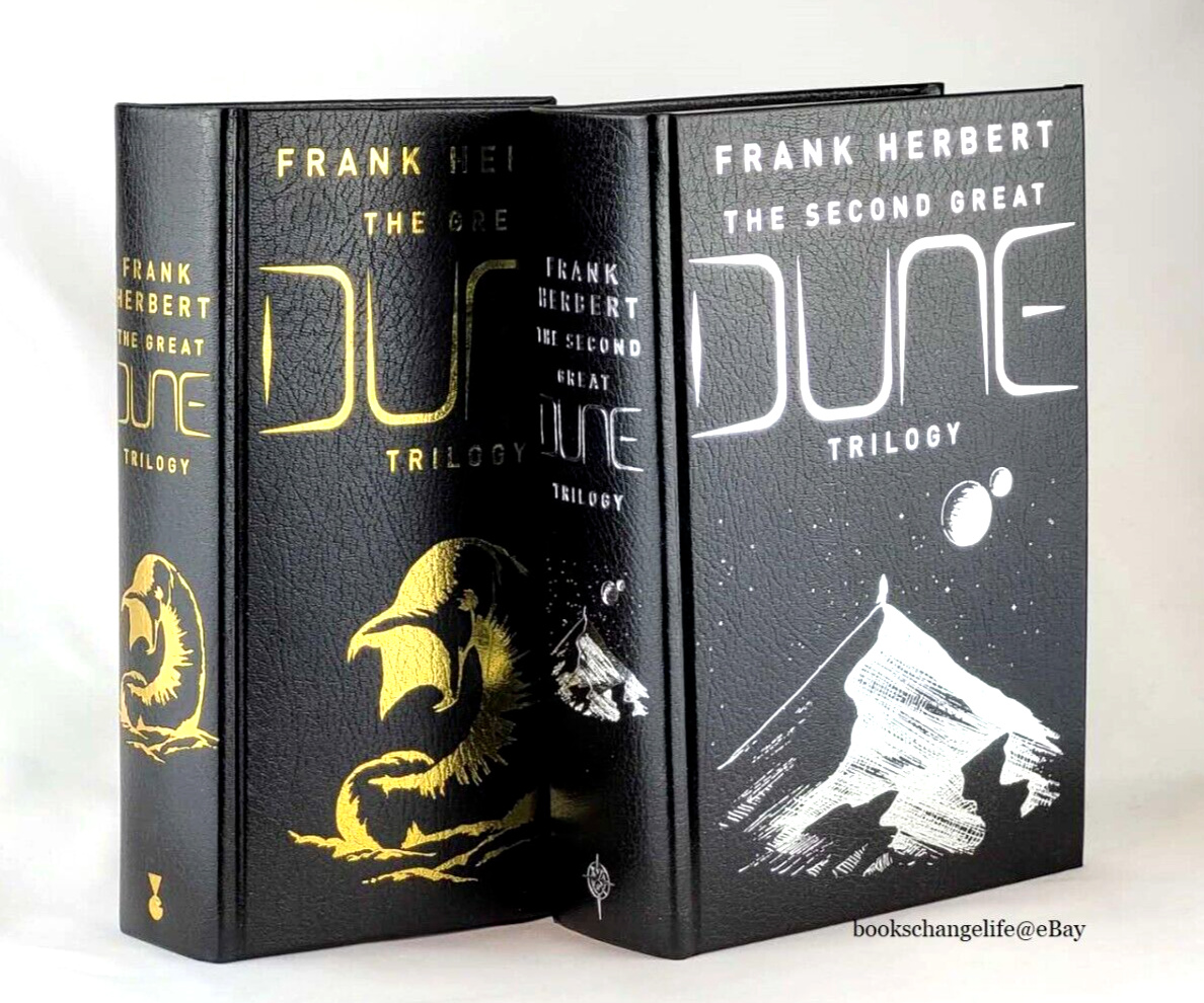 Frank Herbert THE GREAT DUNE TRILOGY & SECOND GREAT DUNE TRILOGY 2 Volumes Set