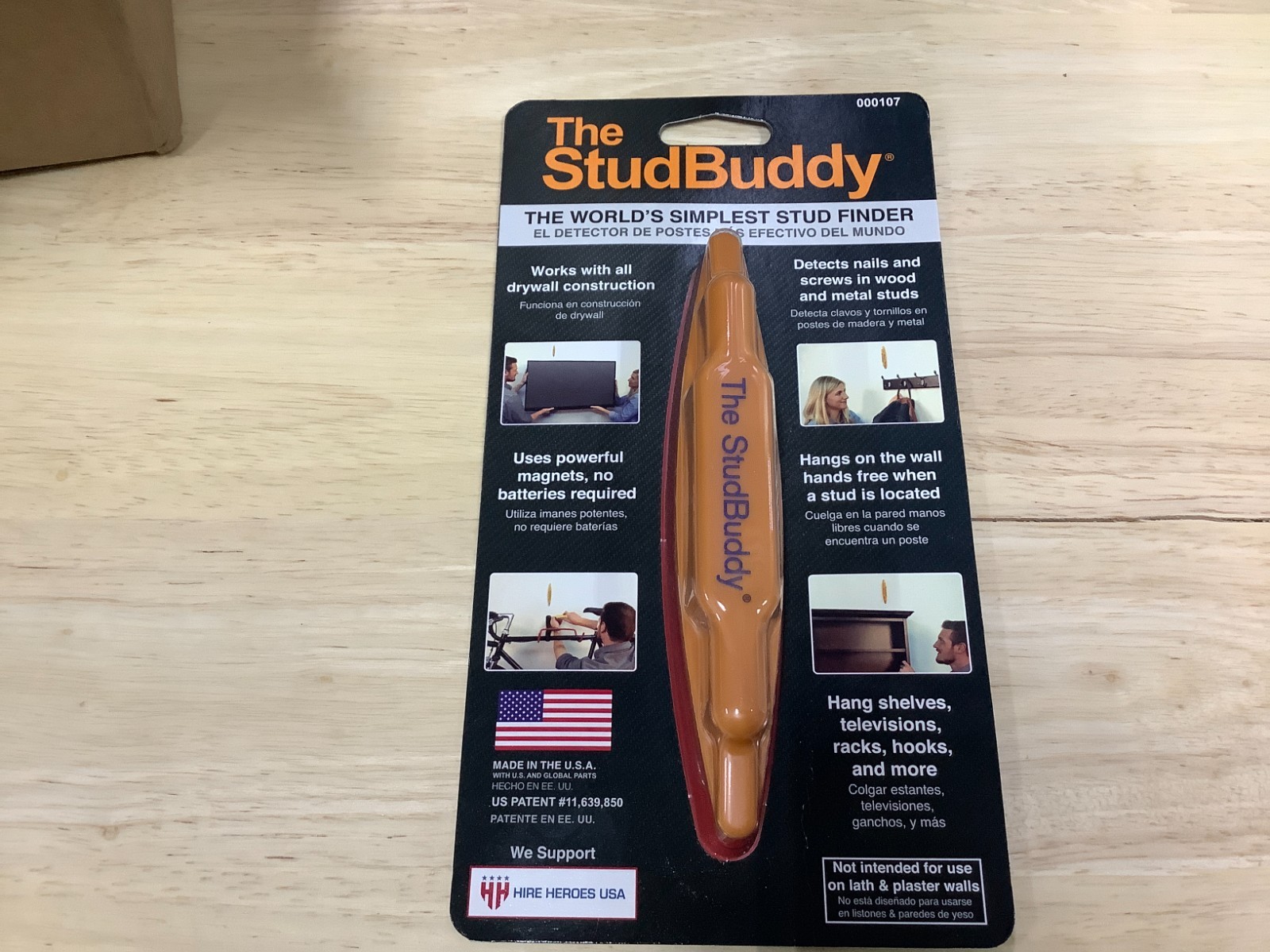 The Original StudBuddy Magnetic Stud Finder - Made in the USA