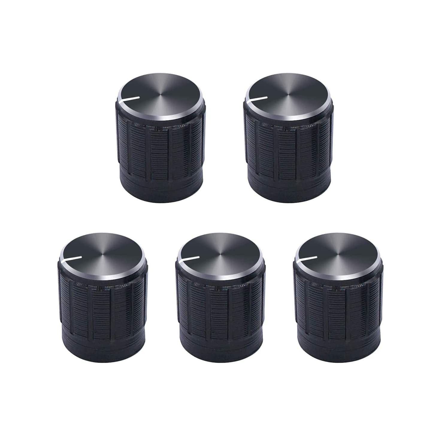 5pcs EC11 360° Rotary Encoder Push Button 5-Pin Digital Potentiometer US