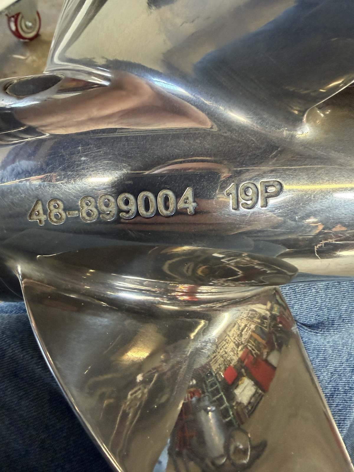 Mercury Marine Laser II Propeller 48-899004 19P