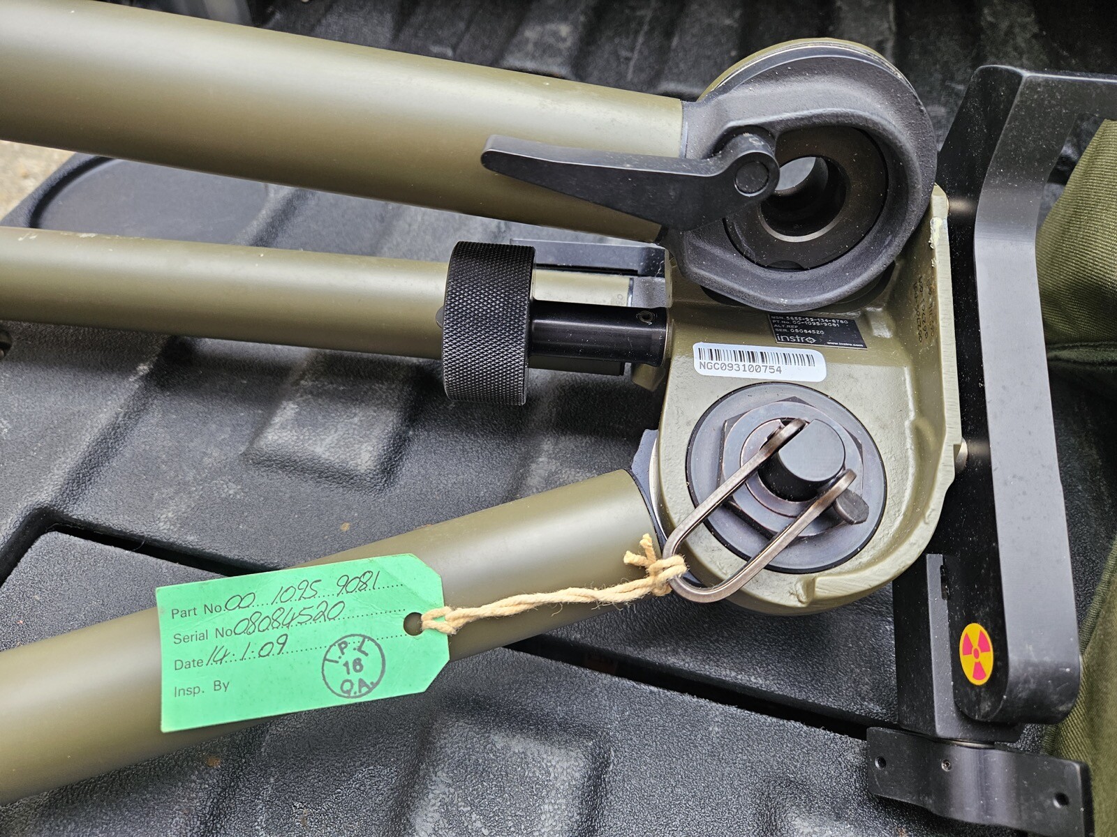 Instro Precision Tripod 00-1095-9081 MSTAR Ground Radar