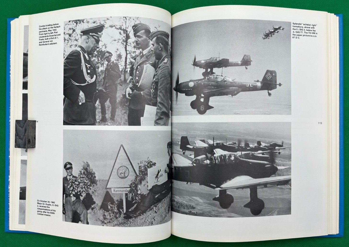 "STUKA, DIVE BOMBERS-PURSUIT BOMBERS-COMBAT PILOTS" BY GEBHARD ADERS WERNER HELD