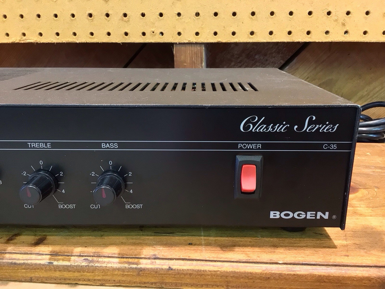 Bogen Classic Series C-35 Amplifier PA. Tested