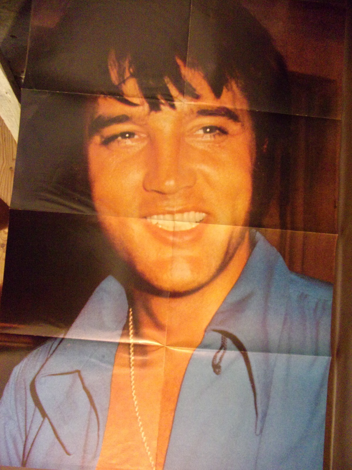 Vintage Elvis Presley Poster (Folded)