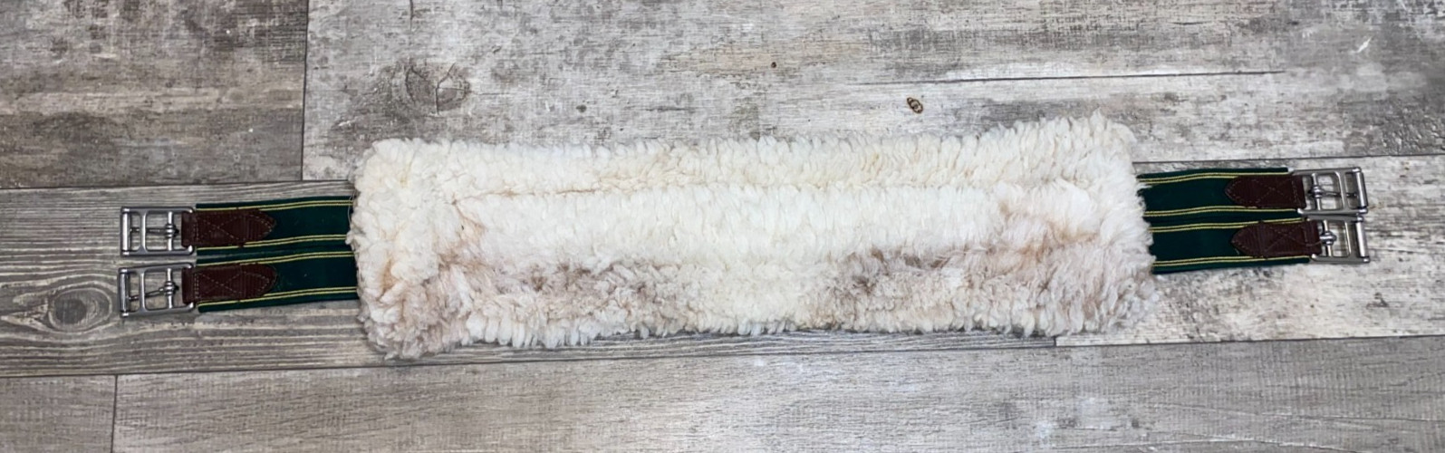 36'' HENRI DE RIVEL FLEECE ENGLISH GIRTH