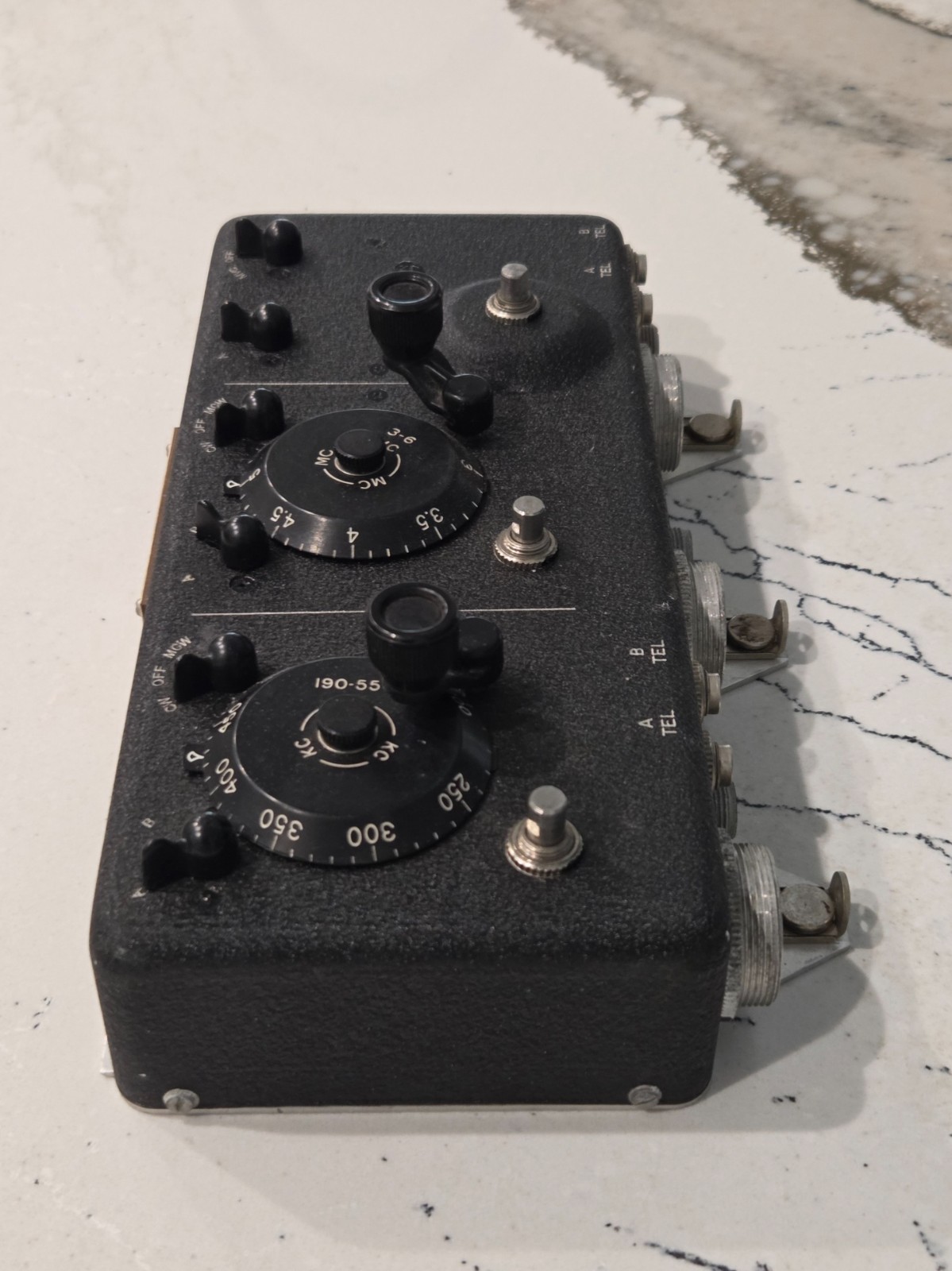 WWII WW2 NOS Military Aircraft Radio Control Box BC-944A ARC-5 Command Set BinF6