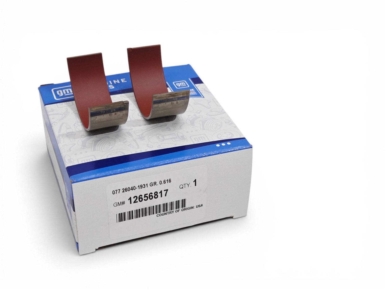 2014-2018 Gen V LT1 L86 LT4 6.2L Connecting Rod Bearings OEM GM - Set of 8