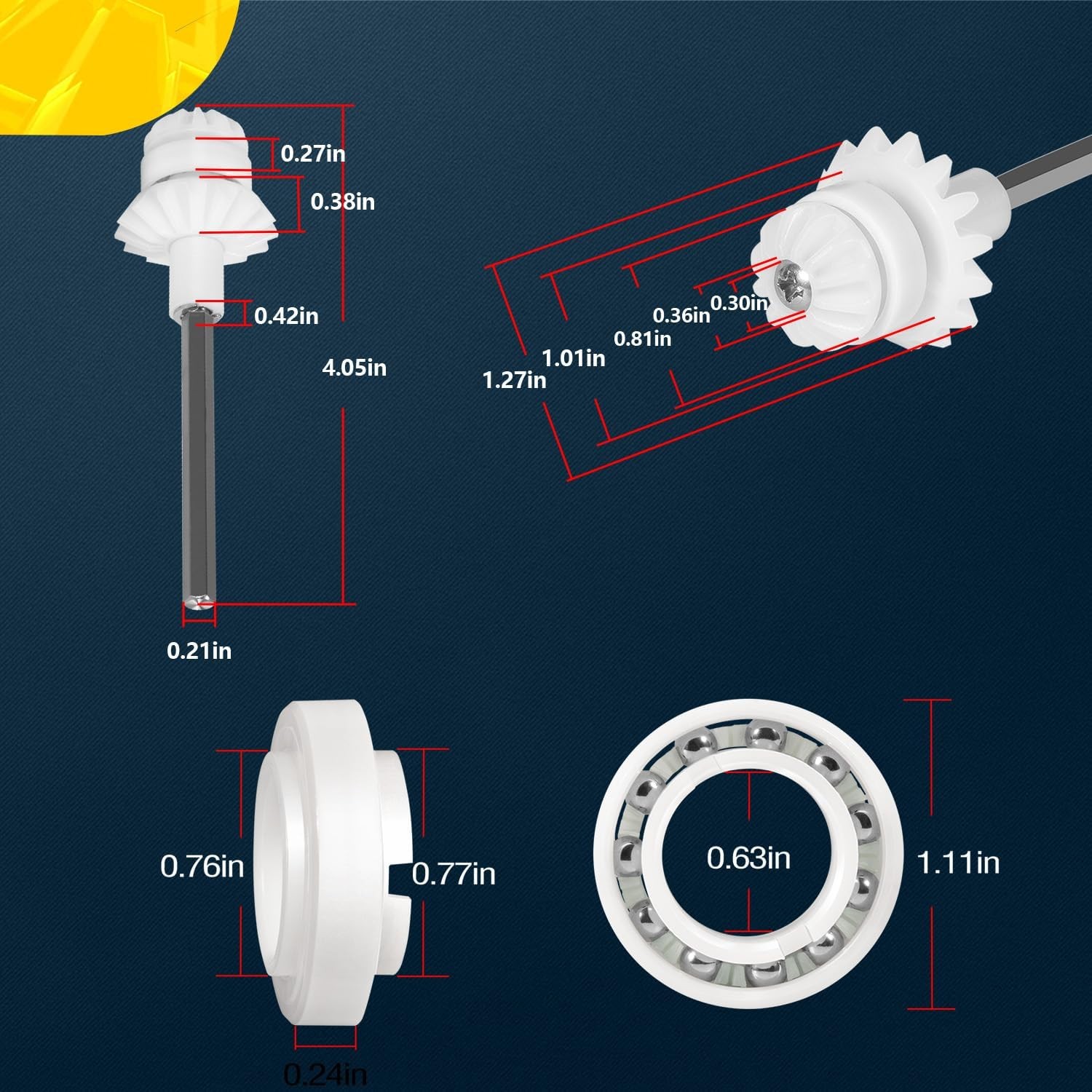 Replacement Parts Kit For Zodiac Baracuda MX8 MX6 Elite Pool Cleaner Tune Up Kit