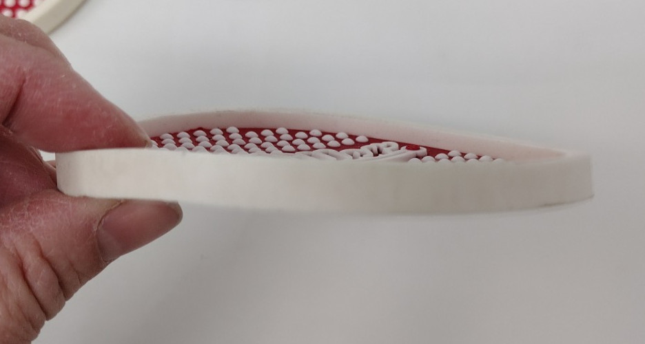 Miller Beer Coaster Set Of 4 Rubber Durable Flexible Washable Stocking Stuffer