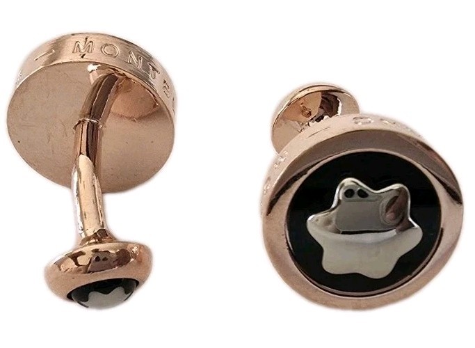 Montblanc Rose Gold Cufflinks