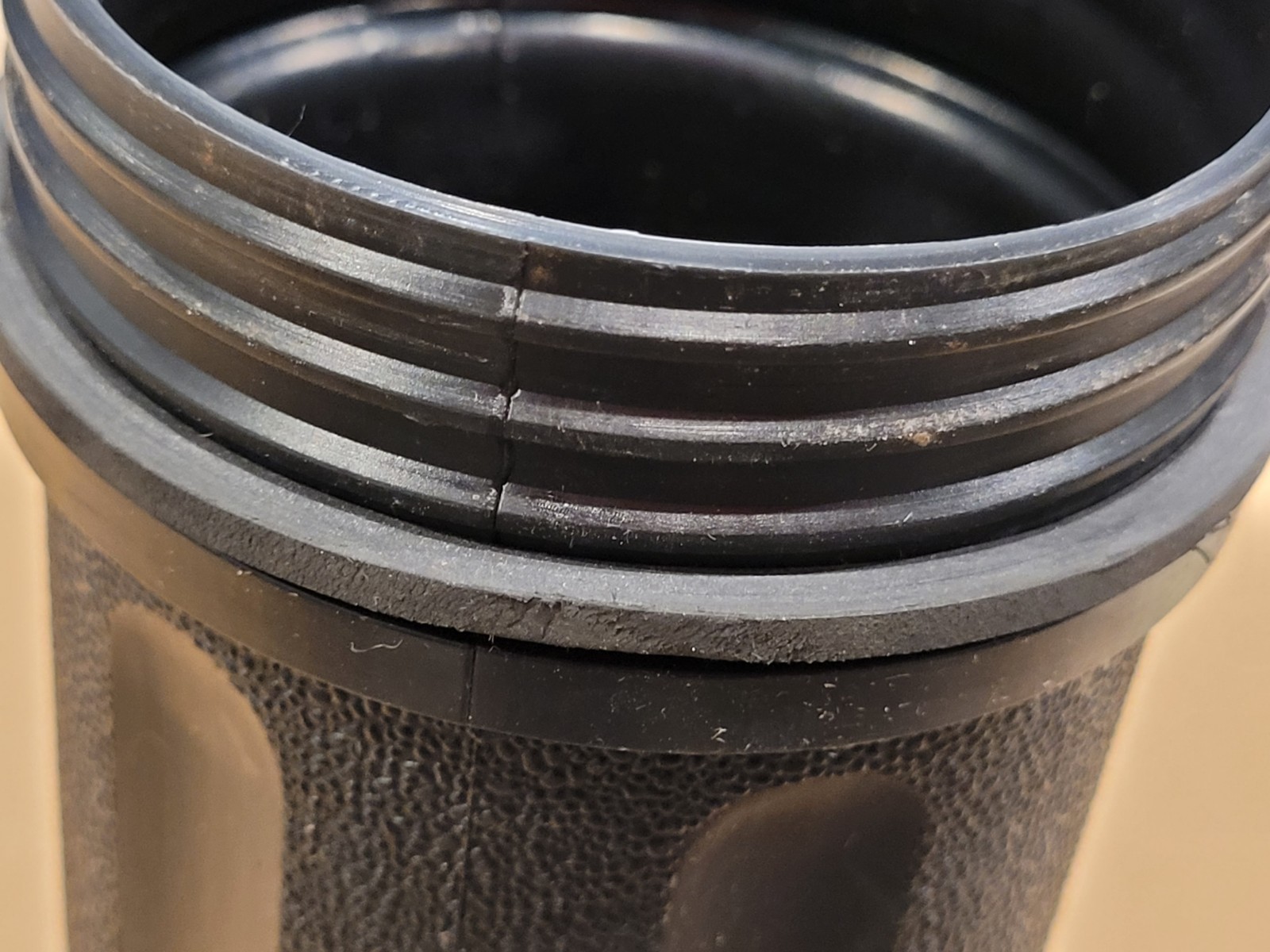 Rod Guard 14" Welding Rod Storage Cannister 10 Lbs. Capacity Black