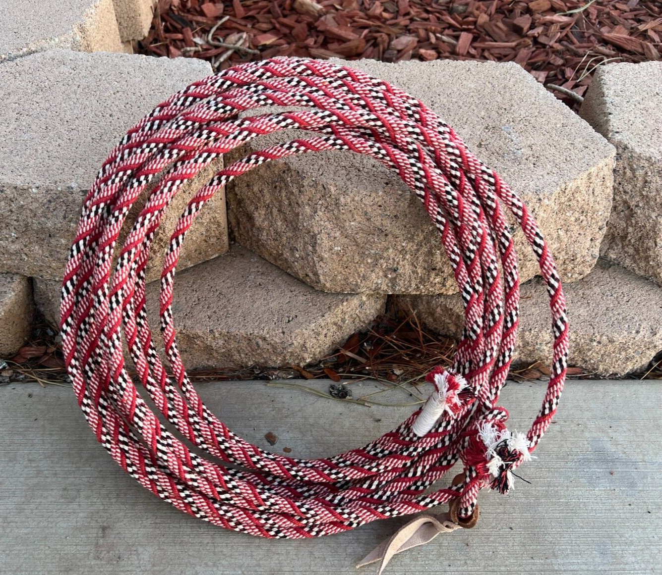 27ft WESTERN KIDS ROPE LASSO LARIAT RANCH COWBOY ROPE. KIDS RODEO BEGINNER ROPE