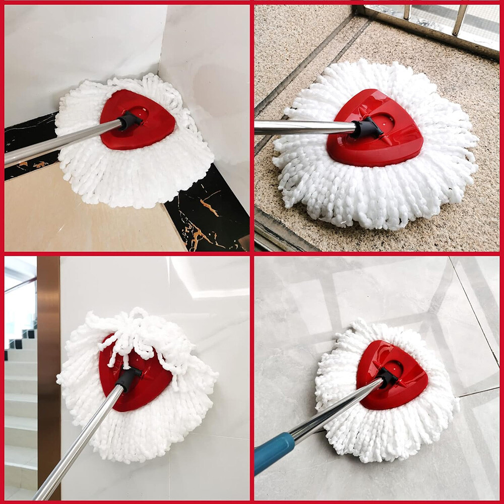 Replacement Microfiber Mop HEAD For O-Cedar Spin Mop Easy Clean Wring Refill