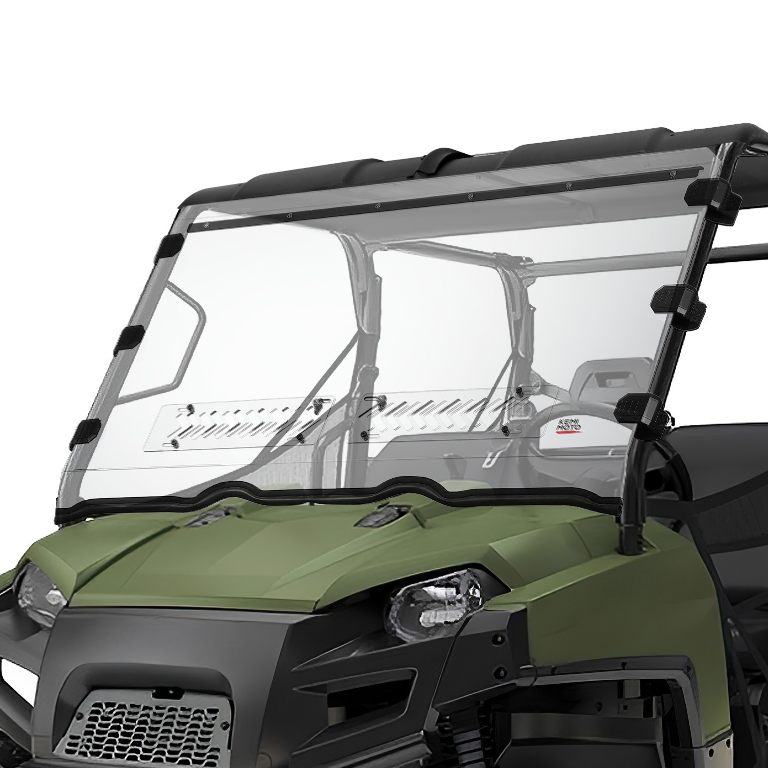 UTV Front Vented Windshield for Polaris Ranger 800 570 Full Size/ XP 800 / Crew