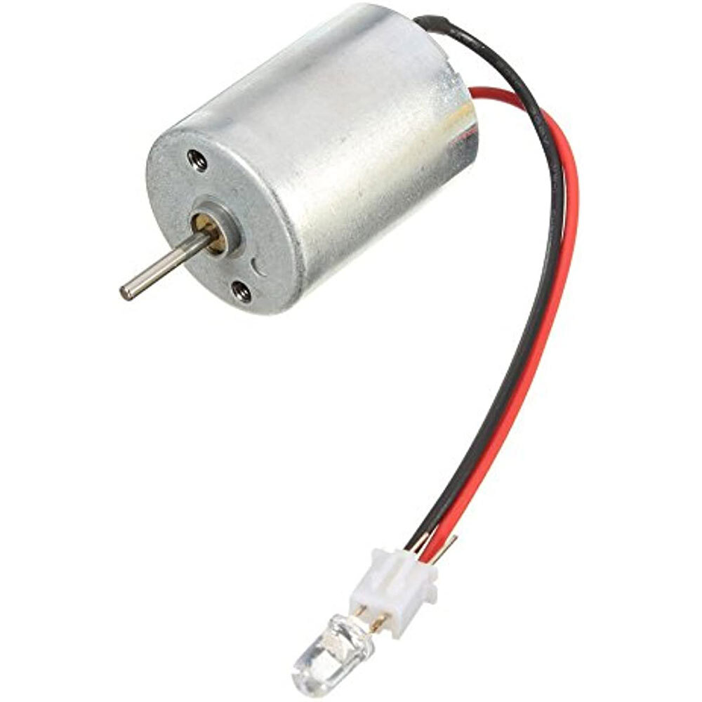 1/2X DC Micro Motor Small LED lights Vertical Axis Wind Turbine Generator blades