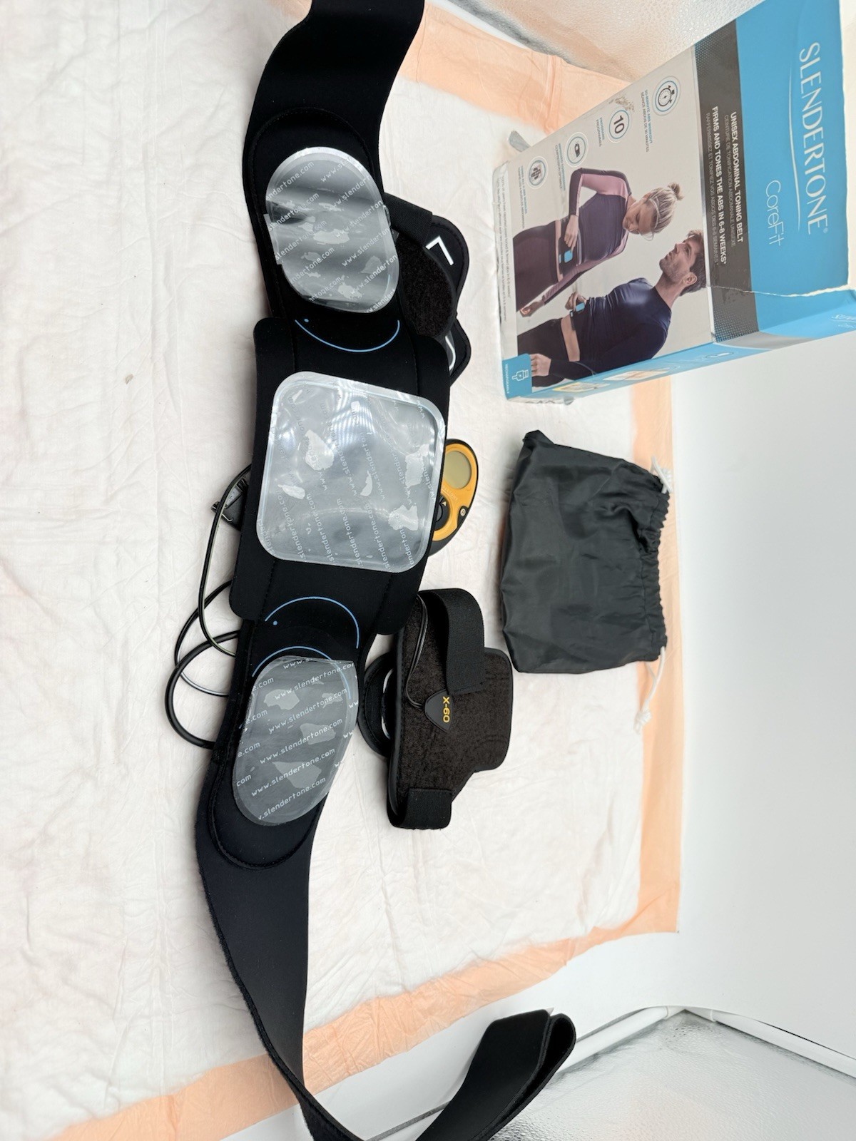 Slendertone CoreFit Abdominal Toning Belt Kit NO UNIT INCLUDED Only Parts 👀