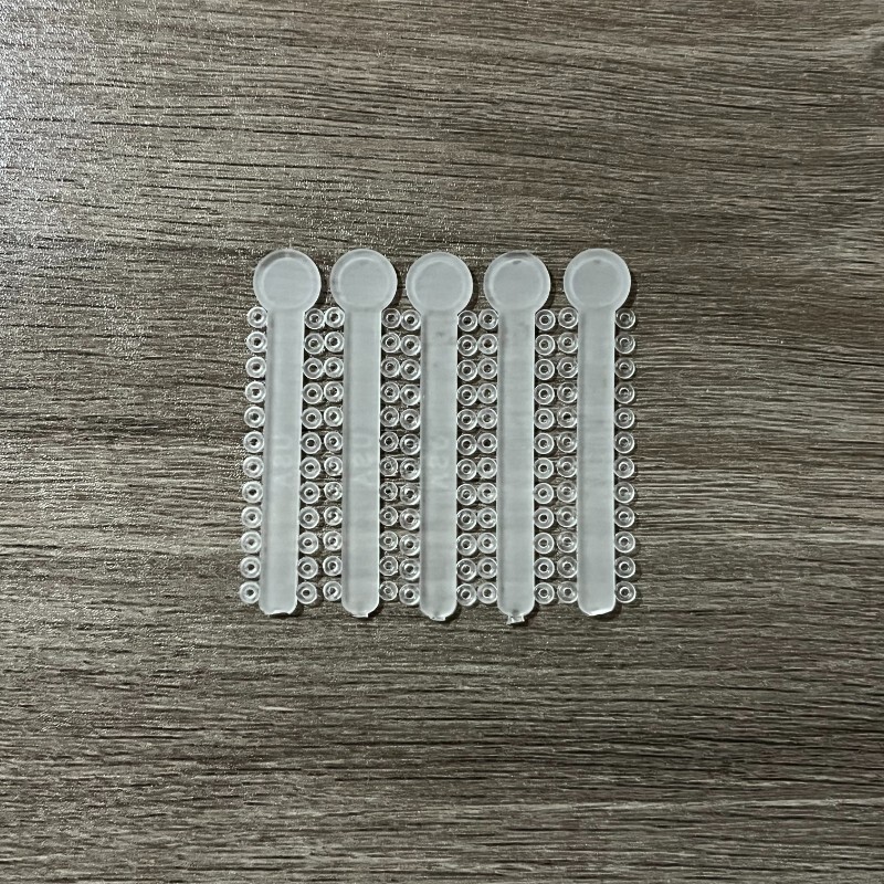 1Pack/1008pcs Dental Ligature Ties Orthodontic Elastic Rubber Bands 38 Colors