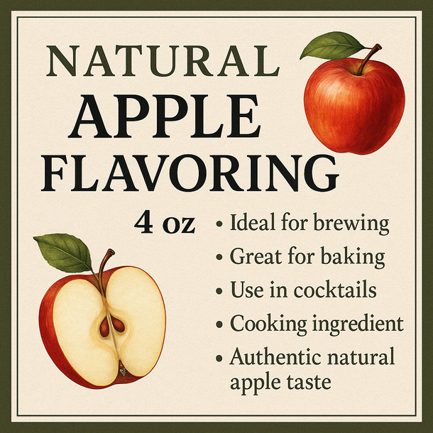 Brewers Best Natural Apple Flavoring 4 oz