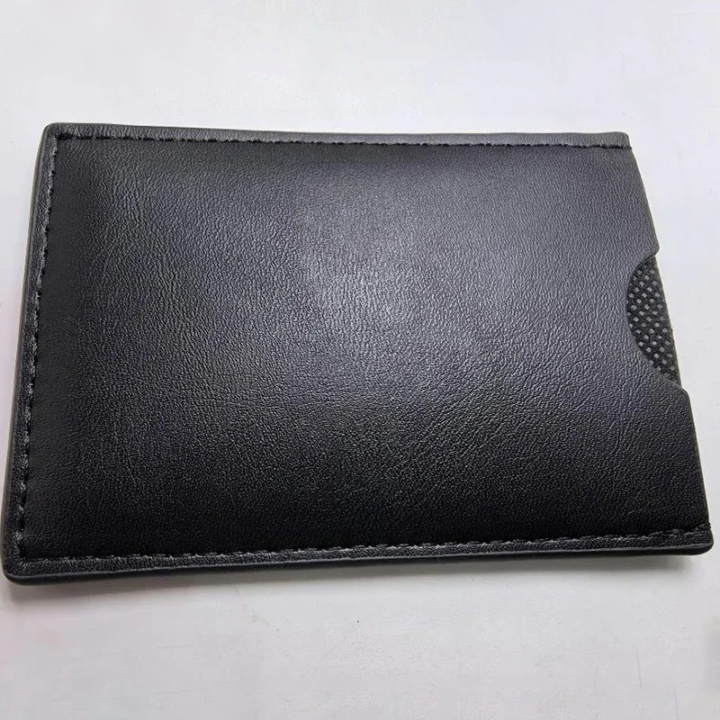 Personalized Leather Bat Wallet Superhero Mask Card Holder Heroic ID Wallet