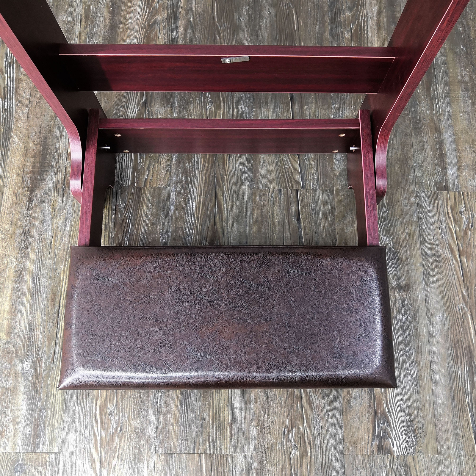 32X20X20" Prayer Bench, Padded kneeler Easy Fold-away Prayer Table Chair