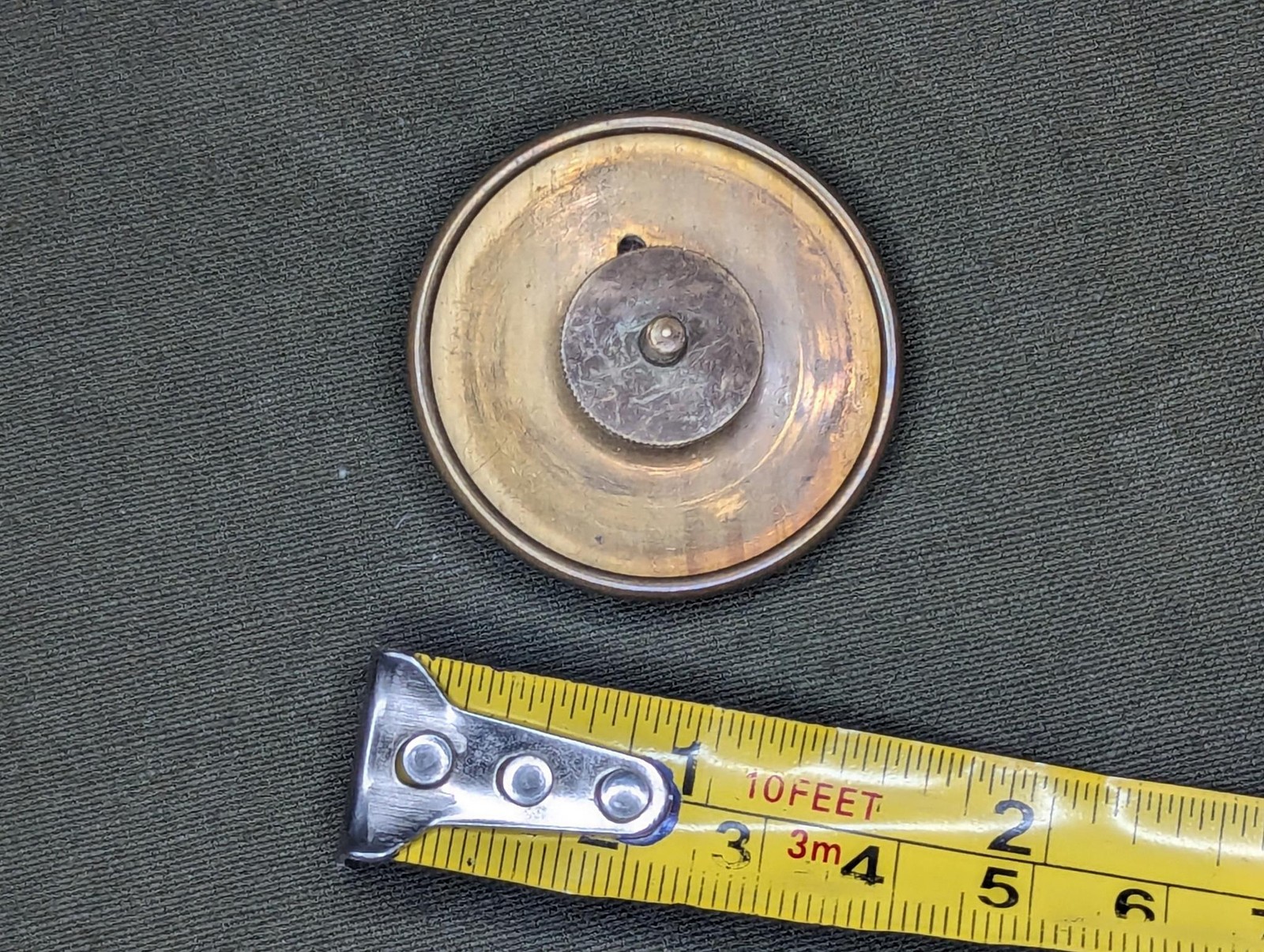 WWII WAAC WAC Women's Army Enlisted Hobby Hat Badge Early Walking Eagle Insignia