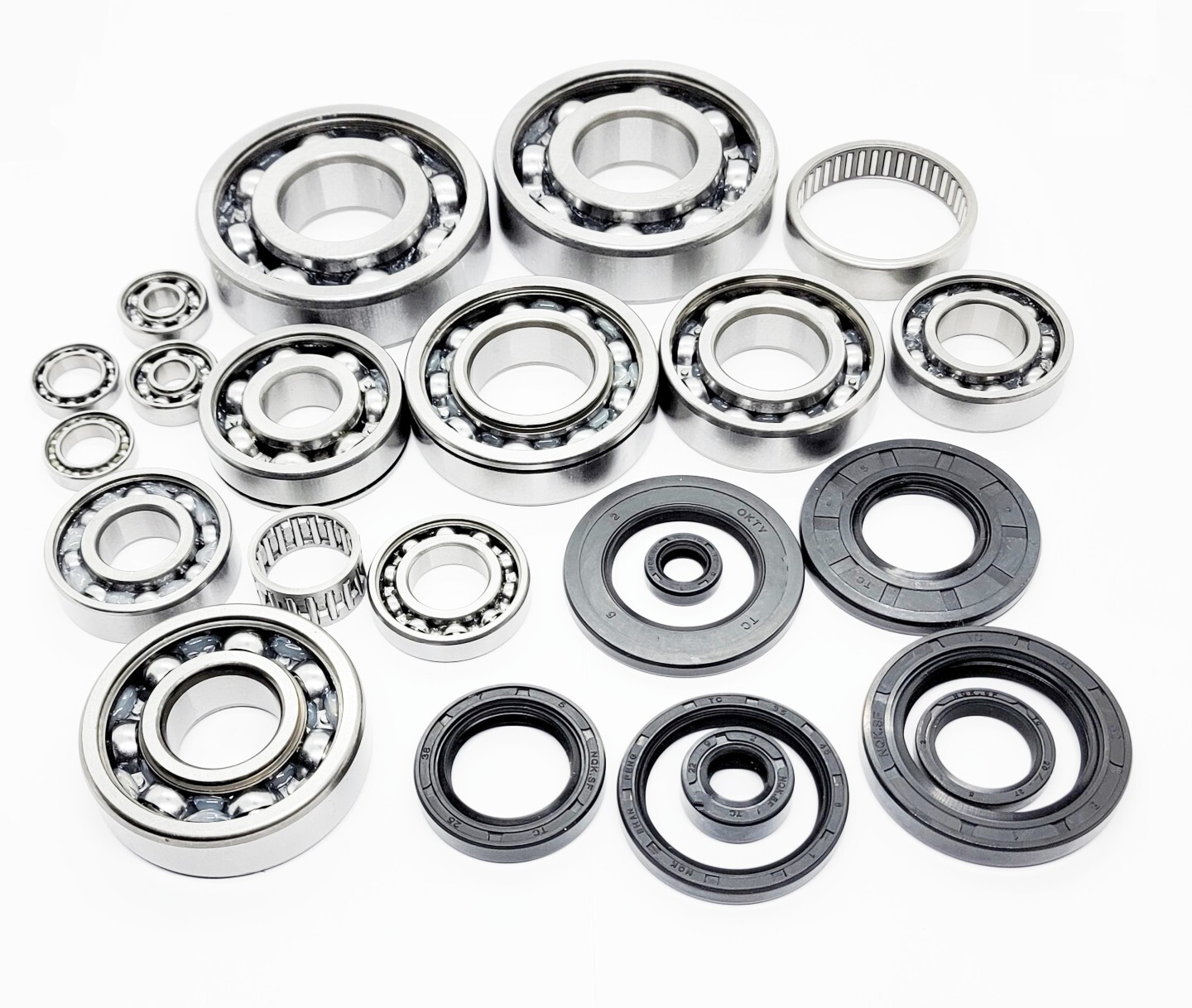 LT500R Quadzilla Engine Crank Shaft & Transmission Bearings & Seals Kit 87-90