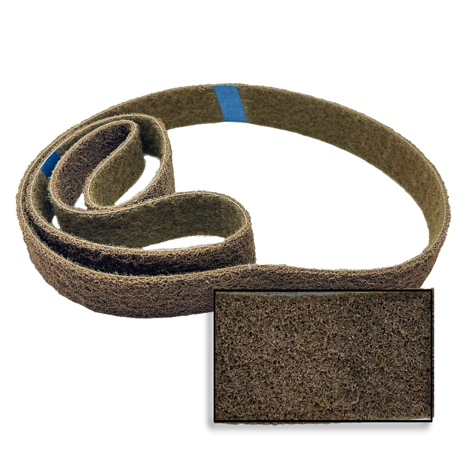 1-1/2" x 30" Surface Conditioning Sanding Belts - Coarse, Medium, and Fine Grits