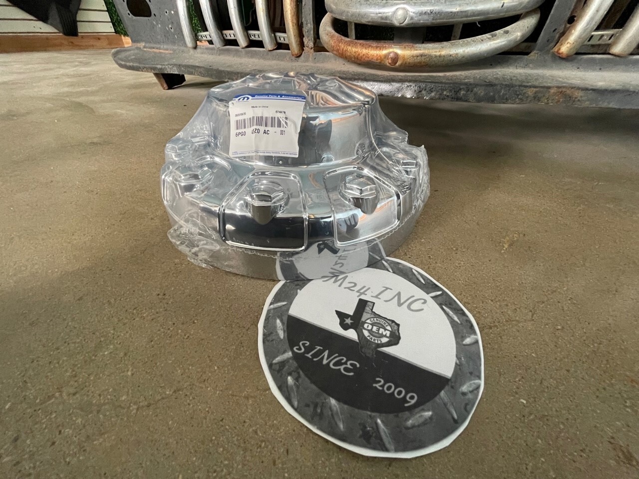 19-21 DODGE RAM 4500 5500 REAR WHEEL CENTER HUB CAP OEM NEW MOPAR 6PG04SZ0AB