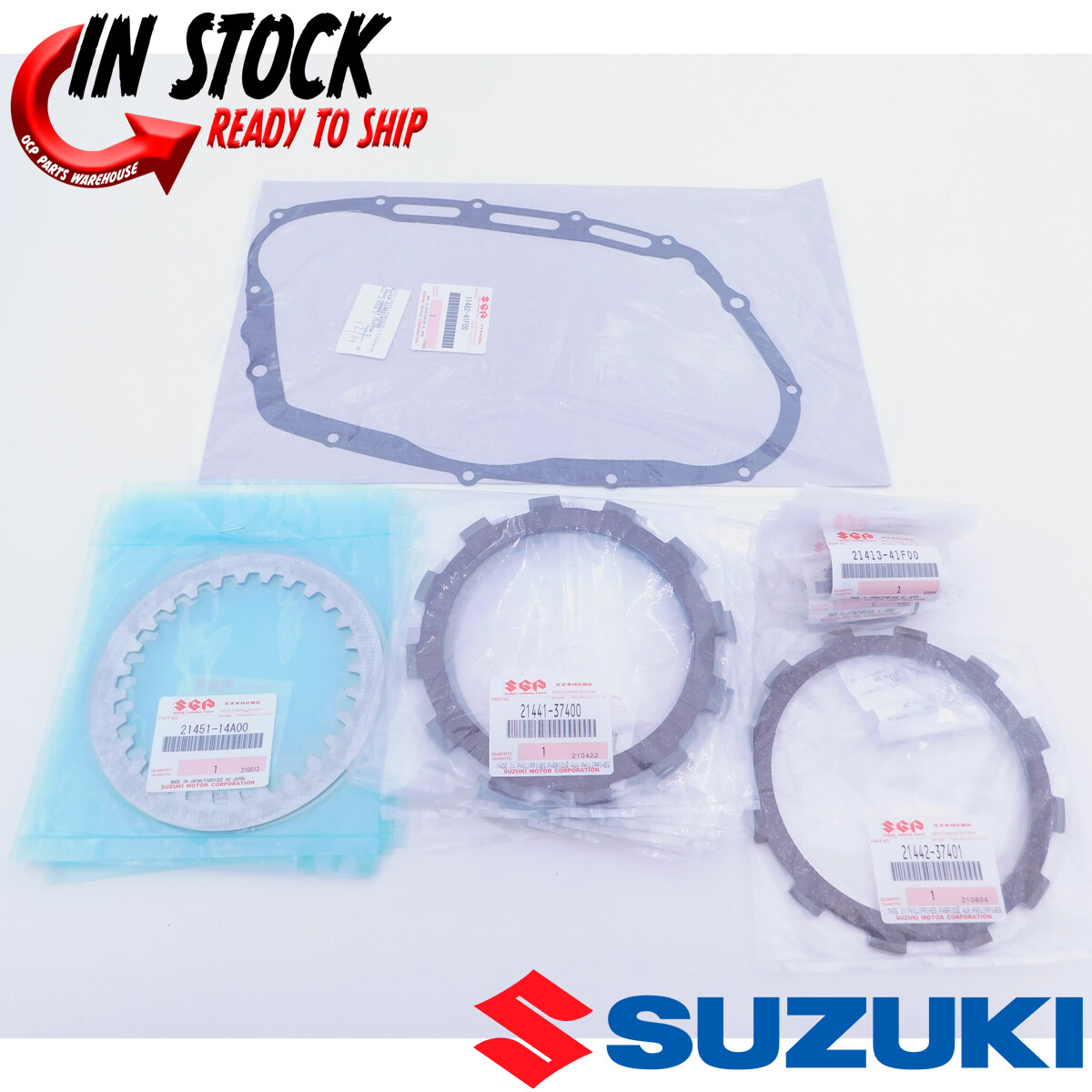 SUZUKI CLUTCH KIT NEW 2005 - 2021 SUZUKI BOULEVARD C50 M50 VL VZ 800 VOLUSIA OEM