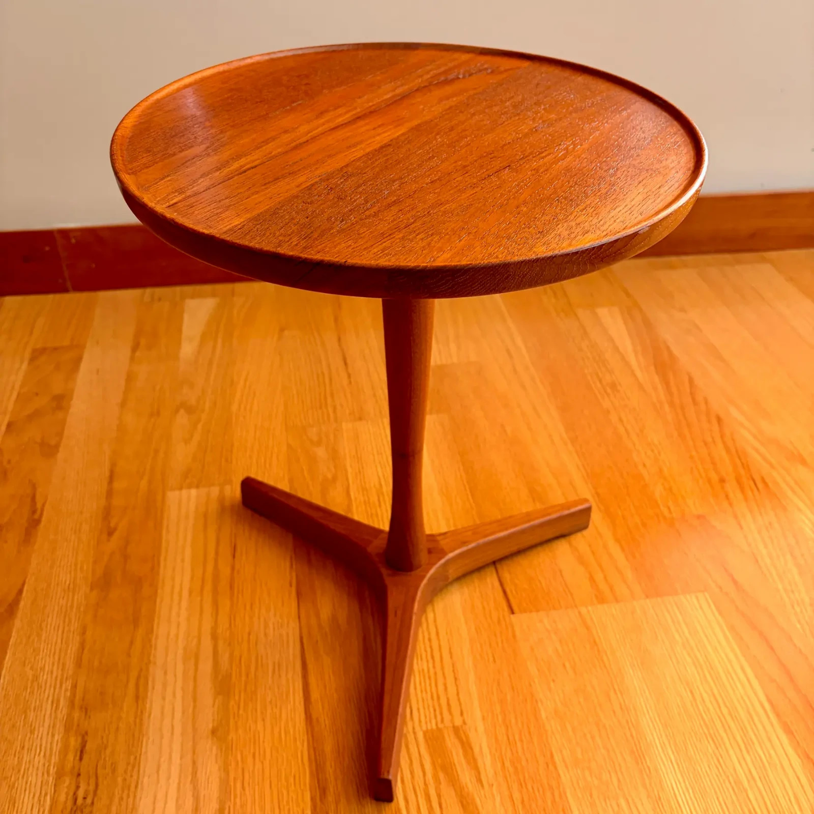 Vintage Danish Teak Side Table by Hans C Andersen for Artex – Pristine 1960s MCM