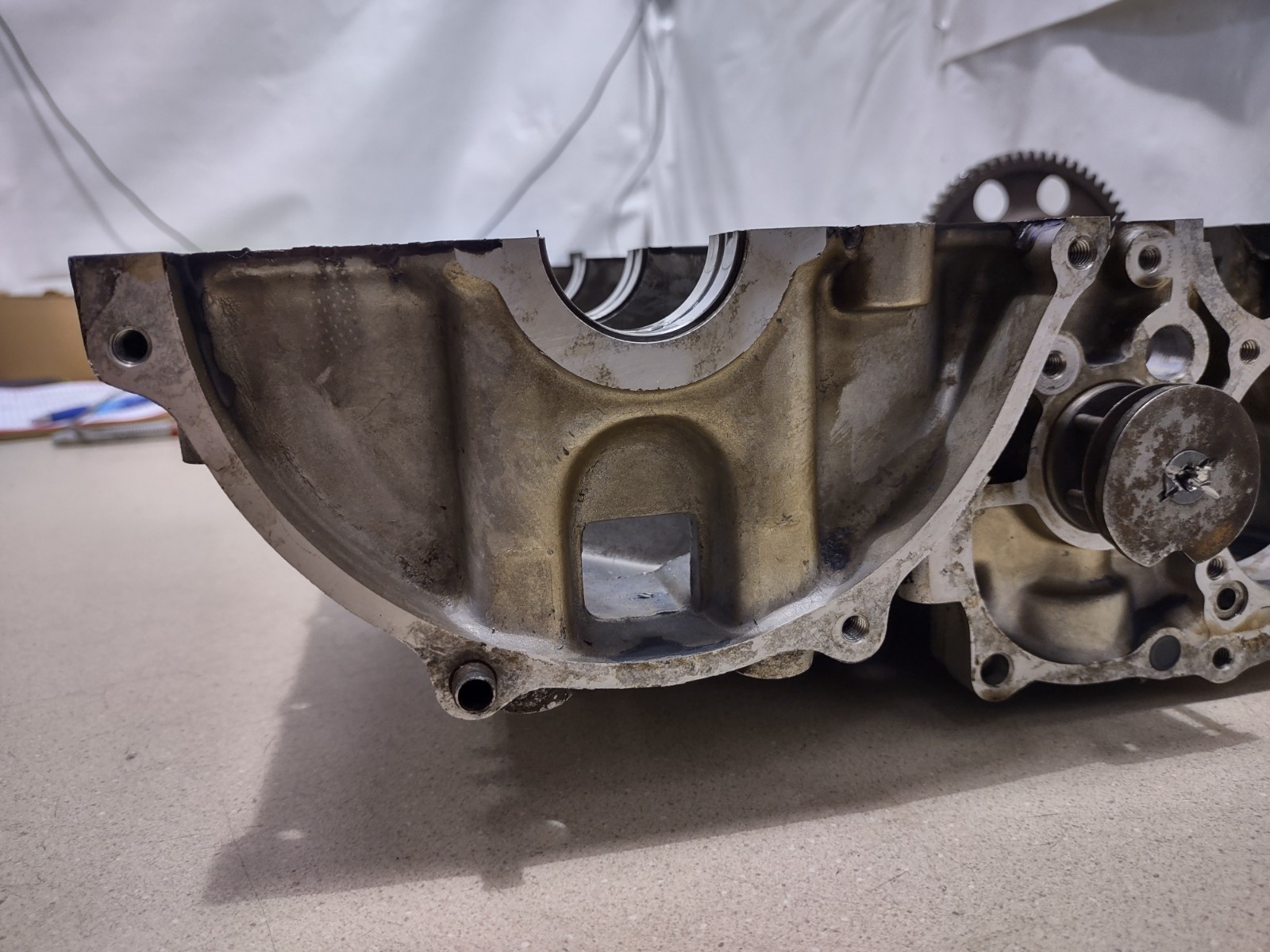 1974 Honda CB 750 CB750 Lower Engine Case Crankcase #325.2-79