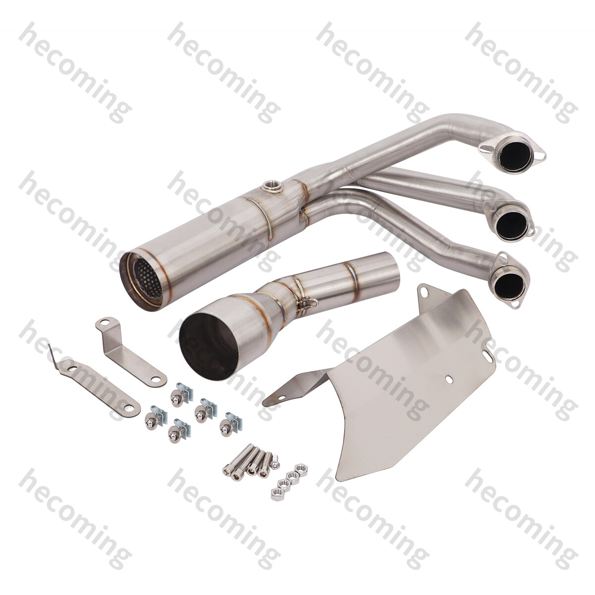 675srr Exhaust System For CF-Moto 675SRR 675SS 675NK Exhaust Carbon Muffler Pipe