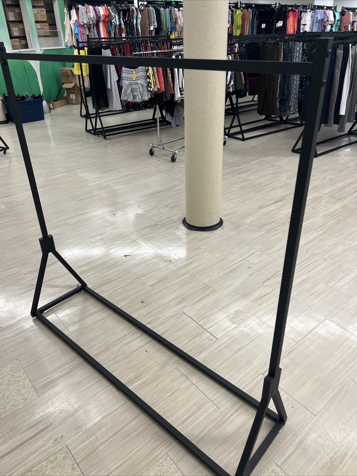 Black Clothing Rack. 5x5