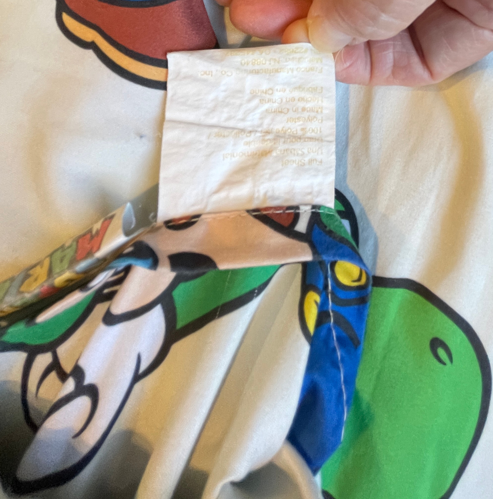 Super Mario Bros Full Sheet Set | Flat & Fitted Sheets | Some Snags